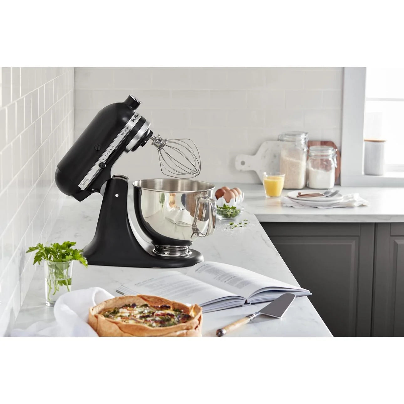 Kitchenaid Artisan Series 5 Quart Tilt Head Stand Mixer, Wildflower, KSM156CXWF