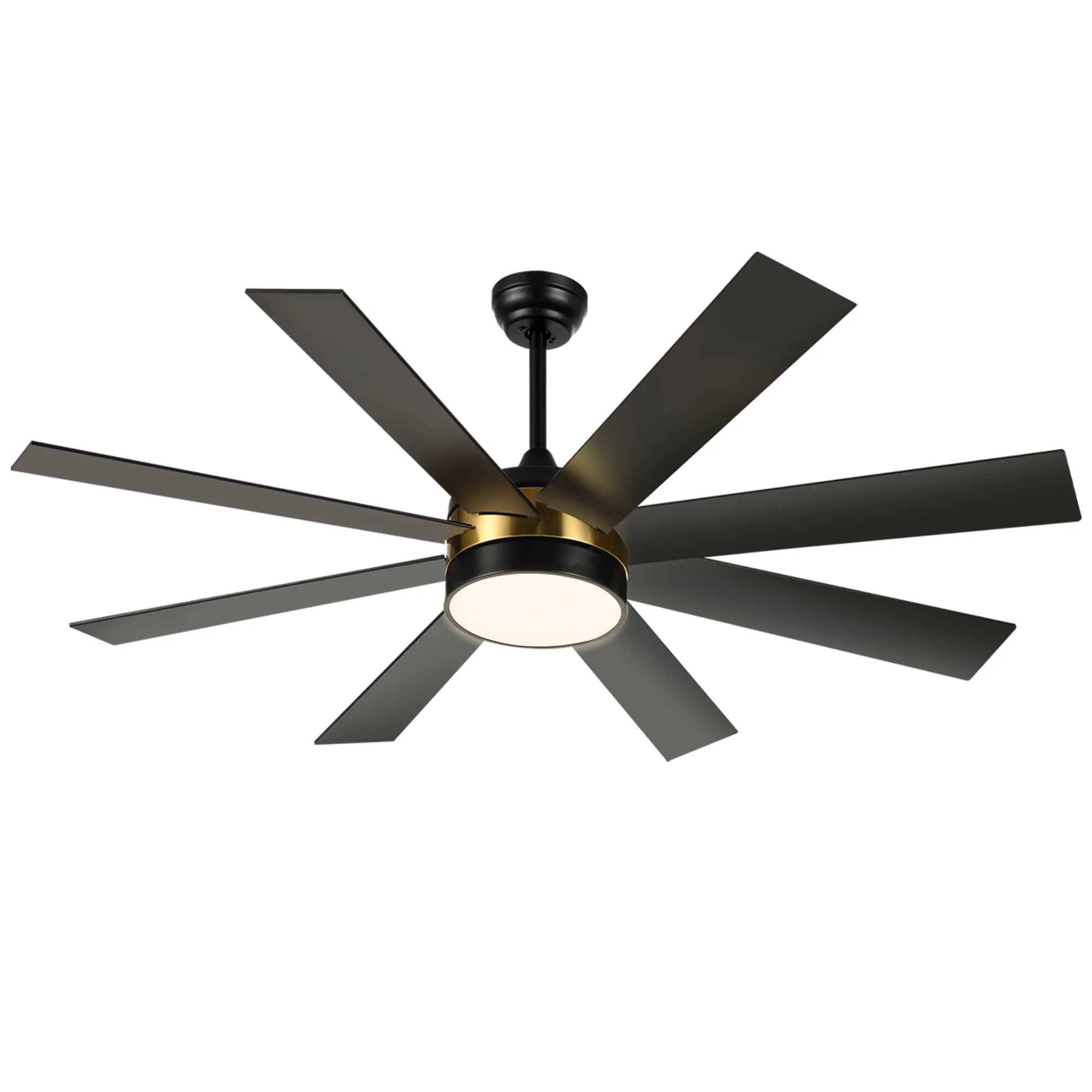 Dextrus 60 in Modern LED Outdoor/Indoor Ceiling Fan with Remote Control