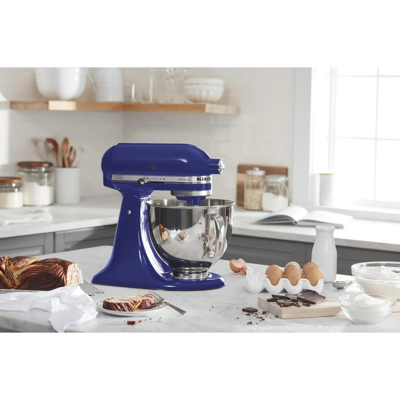 Kitchenaid Artisan Series 5 Quart Tilt Head Stand Mixer, Wildflower, KSM156CXWF
