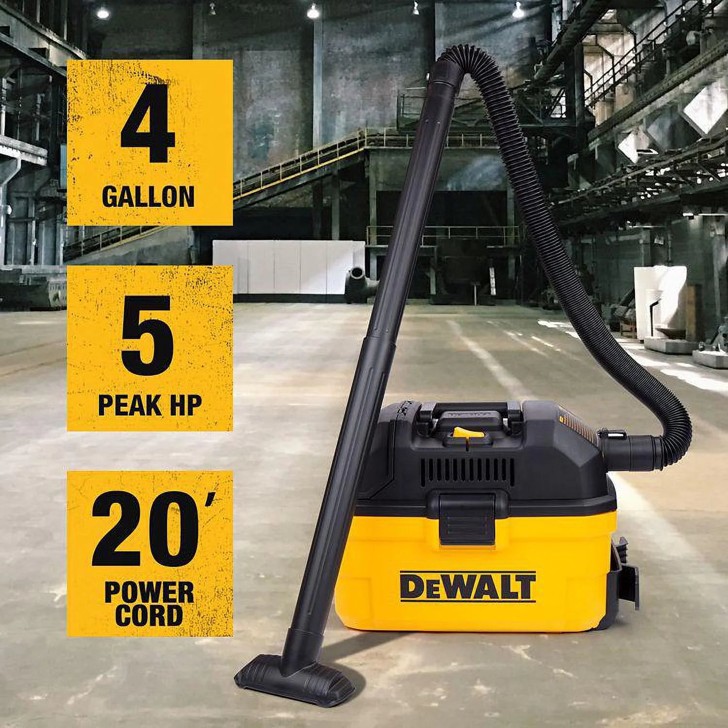 Dewalt 4 Gal 5 Peak Hp Toolbox Vac DXV04T