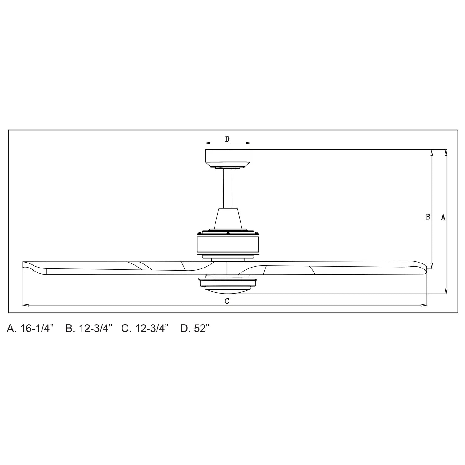 Vaxcel Curtiss Satin Brass Mid Century Modern MCM Wood Propeller Ceiling Fan with LED Light Kit and Remote
