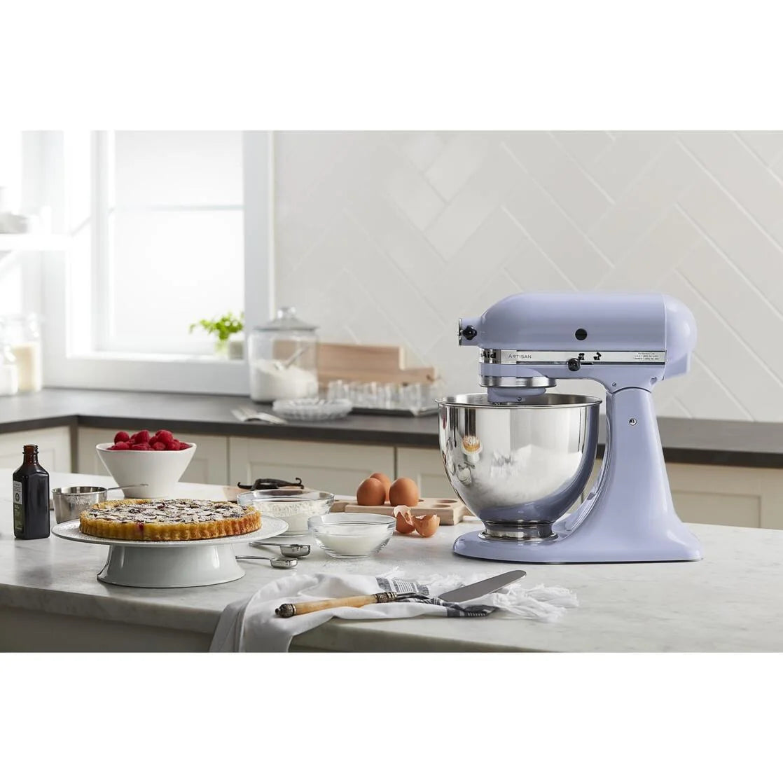 Kitchenaid Artisan Series 5 Quart Tilt Head Stand Mixer, Wildflower, KSM156CXWF