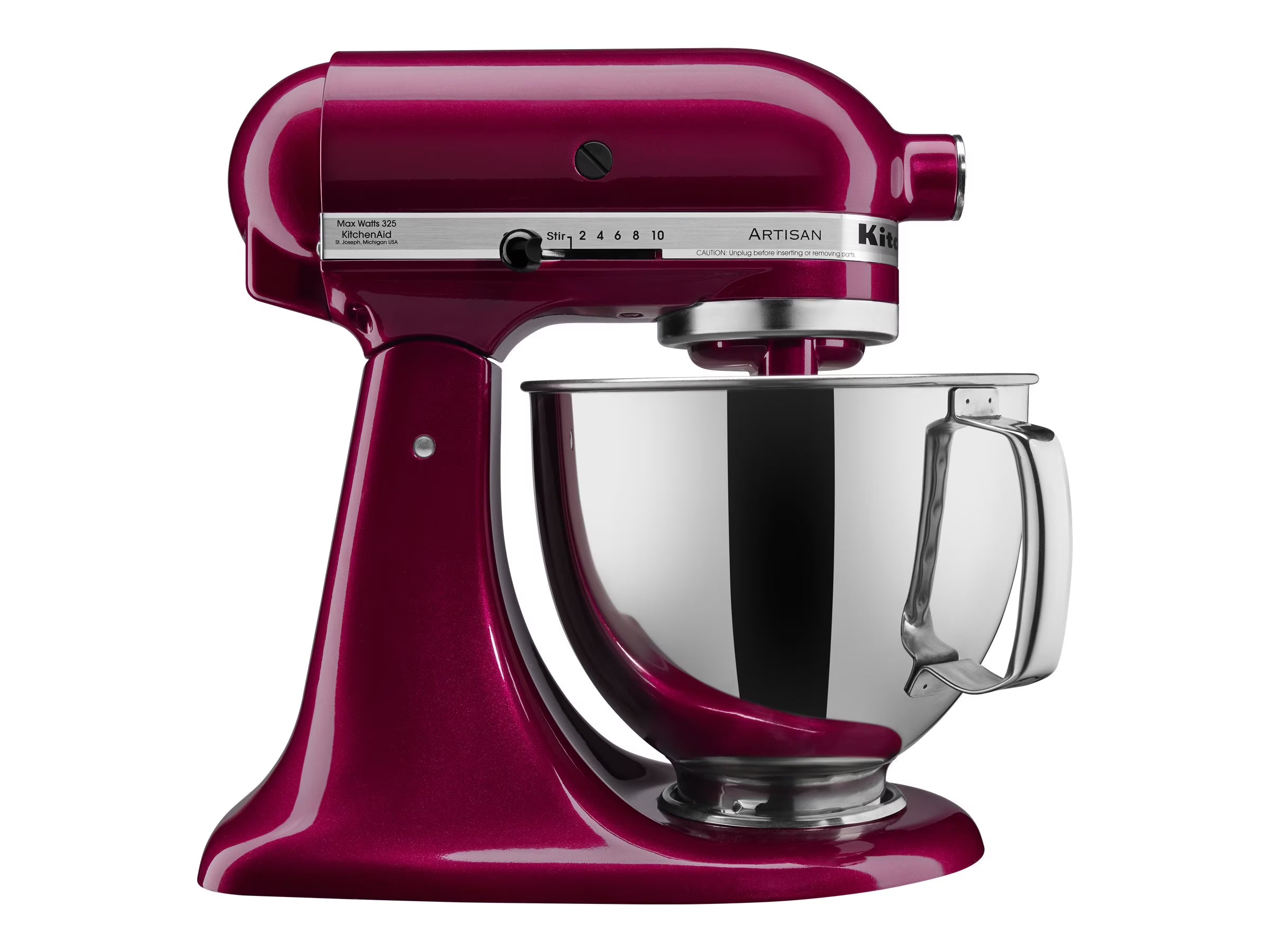 Kitchenaid Artisan Series 5 Quart Tilt Head Stand Mixer, Wildflower, KSM156CXWF