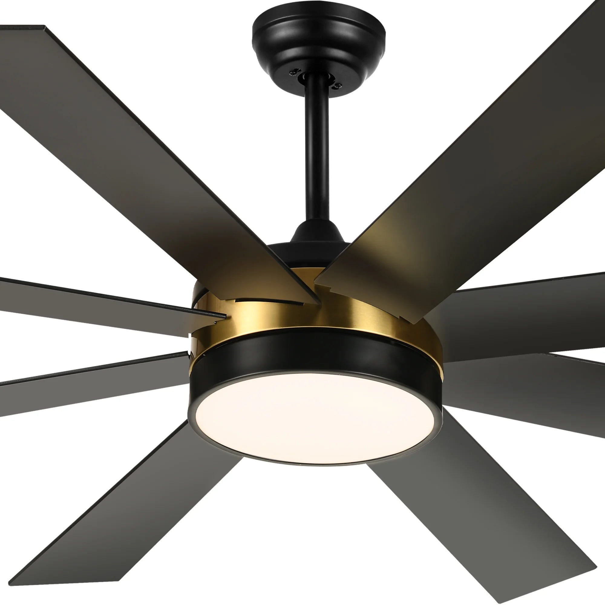 Dextrus 60 in Modern LED Outdoor/Indoor Ceiling Fan with Remote Control
